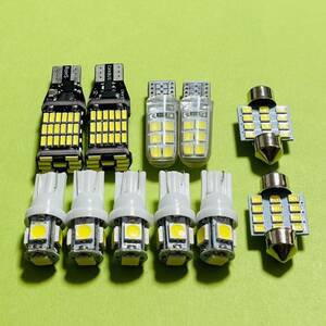 爆光！ L375/385S タントカスタム T10 LED ルームランプ 11個セット ダイハツ カー用品