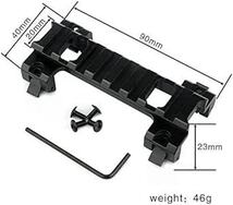 MP5 / G3用 アルミ製ロープロファイルマウン_画像3