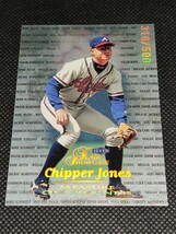 1999 FLEER FLAIR SHOWCASE 318/500 CHIPPER JONES チッパー・ジョーンズ 500枚_画像1