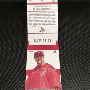 1998 FLEER ULTRA TICKET STUDS MARK McGWIRE マーク・マグワイアの画像4