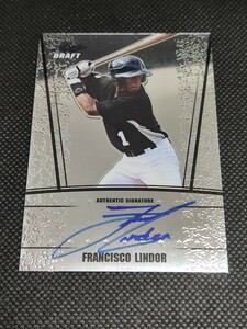 2011 LEAF DRAFT AUTHENTIC SIGNATURE FRANCISCO LINDOR フランシスコ・リンドーア 直筆サインカード