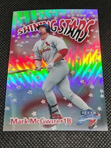 1999 FLEER BRILLIANT SHINING STARS PULASARS MARK McGWIRE マーク・マグワイア