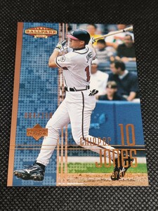 2002 UD BALLPARK IDOLS 004/100 CHIPPER JONES チッパー・ジョーンズ 100枚