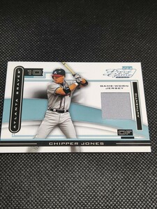 2003 PLAYOFF PIECE OF THE GAME JERSEY 18/25 CHIPPER JONES チッパー・ジョーンズ 25枚