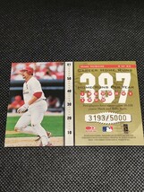 1997 DUNRUSS CAREER HOME RUNS 3193/5000 MARK McGWIRE マーク・マグワイア_画像2