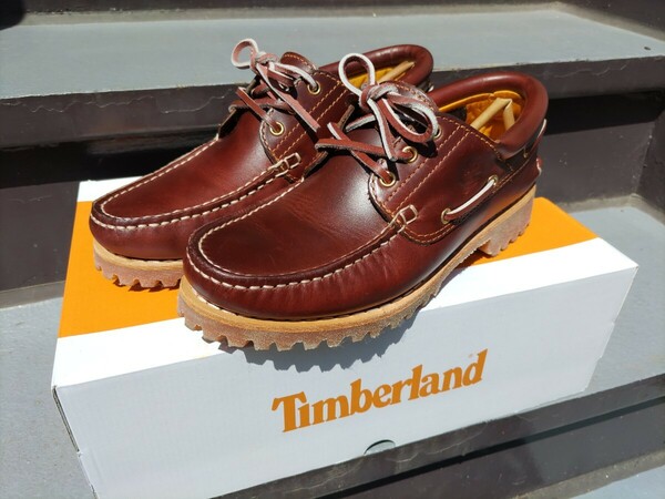 TIMBERLAND「ティンバーランド」3EYELET CLASSIC LUG3アイレット クラシック ラグ#50009 バーガンディーカラー