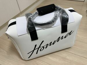 【送料無料】ホンマ ゴルフ ボストン バッグ 中型 筆記体 ロゴ BB12169 ホワイト HONMA 本間カートバッグ GOLF 