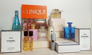  perfume set sale 12 point Chanel Clinique Chloe Bulgari Jo malone Christian dior David-off