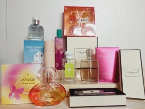  perfume 7 point * deodorant spray 1 point set sale Jo Malone YSL Dolce & Gabbana Lancome Salvatone Ferragamo Chloe