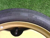 ★ロードスター NA6CE マツダ純正 スペアタイヤ 115/70D14 115/70R14 14×4T 工具付☆_画像2