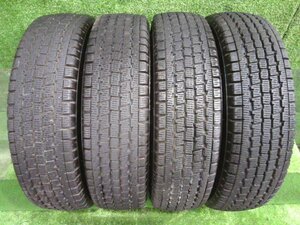 ★145/80R12 ブリヂストン W300 80/78N LT★4本セット 2021年 冬タイヤ☆