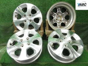 ★スズキ純正 14×4.5J +50 4穴 PCD100★4本セット アルミホイール 43200-68871-27N☆