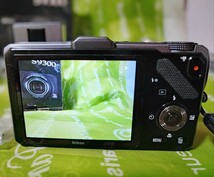 【中古カメラ動作確認済】コンパクトデジタルカメラ Nikon COOLPIX クールピクスS9300SL ニコン デジタルカメラ クリスタルシルバー_画像4