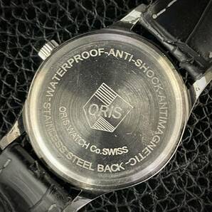 ◆激熱人気◆ 美品 ORIS オリス 1970'S ヴィンテージ 腕時計 メンズ手巻き アンティーク スイス 文字盤ホワイトツートン 7の画像6