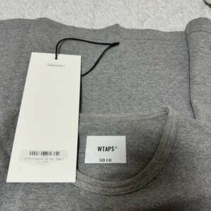 【中古】ダブルタップス WTAPS BANNER SS TEE Color:GRAY SIZE:LARGE 211ATDT-CSM15 (W)TAPSの画像3