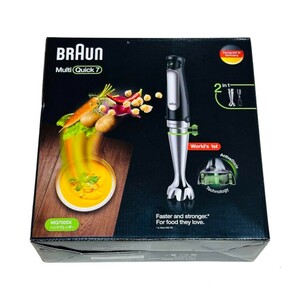  new goods unopened BRAUN Brown MultiQuick 7 MQ7005X hand b Len da-