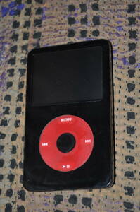 IPOD CLASSIC U2VERSION+ケース付き　ジャンク