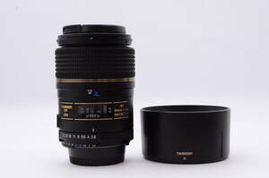 美品 Tamron タムロン SP 90mm F2.8 Di Macro 272E マクロ レンズ Nikon ニコン用 フード付