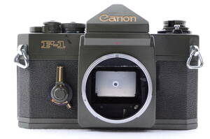  rare Canon Canon F-1 olive film camera body 