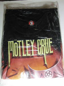 MOTLEY CRUE モトリークルー Tシャツ XLサイズ 黒 ブラック 未使用品