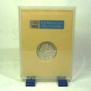  Okamoto Taro myumhen Olympic original silver medal 1972 year Sv1000 silver ( used )