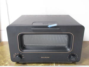 * bar Mu daBALMUDA The Toaster K05A-BK [ black ] exhibition unused goods 1 year guarantee roasting length. taste . repeated reality make steam toaster ET