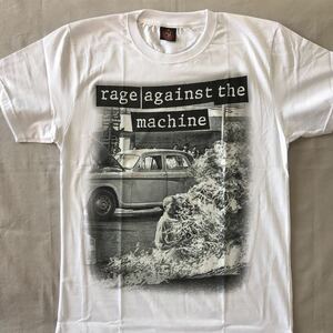 バンドTシャツ レイジ アゲインスト ザ マシーン(rage against the machine) w1新品 L