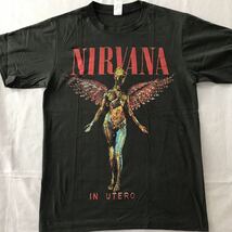 バンドTシャツ ニルヴァーナ（NIRVANA) w1新品 M_画像1