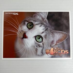 レア!非売品 ポストカード 夢ねこ DS セガ 2008年