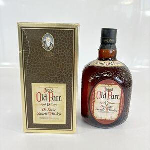 未開栓 OLD PARR オールドパー　12年 Scotch スコッチ　whiskey ウィスキー　古酒 洋酒 1L 1000ml 43%