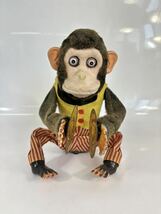 わんぱくスージー　おもちゃ　玩具　チンパンジー　猿　昭和アンティーク　稼働品　人形_画像1
