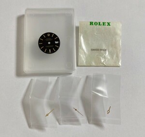 ROLEX Rolex face needle Date Just DATEJUST part removing black face [a231228]