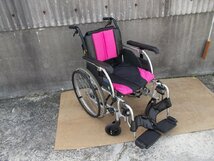 TS-24-0417-01　MIKI　ミキ　モジュＰＩＴＴＡ　自走用車椅子 PFN‐ｌ-Ｊ（レッグサポート代用品）_画像4