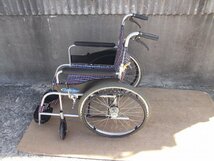 TS-24-0510-06　　自走式車椅子　ノーパンク　日進医療器　NEOシリーズ　NEO-1_画像5