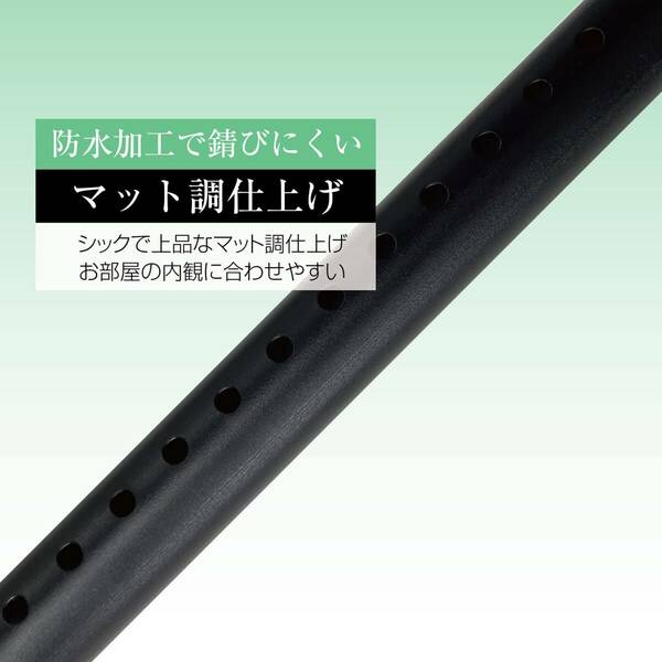 おすすめ ☆ダブル突っ張りハンガーラック簡単組立, カスタマイズ可能 耐久性抜群