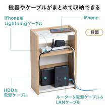 おすすめ ◎ケーブルボックス 木製 ケーブル 耐久性抜群 コンパクトデザイン_画像1