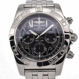 △ ブライトリング BREITLING AB0110 クロノマット44 クロノグラフ 自動巻き メンズ 良品 箱付き H#128310