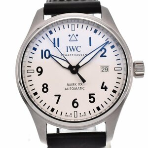 △ IWC IWC SCHAFFHAUSEN IW328207 パイロットウォッチ マーク XX デイト 自動巻き メンズ 未使用品 箱・保証書付き H#128650