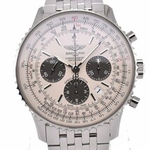 △ ブライトリング BREITLING AB0120 ナビタイマー 01 クロノグラフ デイト 日本限定モデル メンズ 美品 箱・保証書付き H#127905_画像1