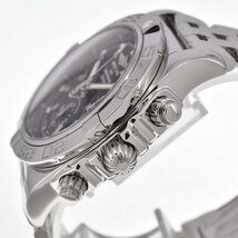 △ ブライトリング BREITLING AB01111 クロノマット44 日本限定500本 自動巻き メンズ 美品 箱付き H#127764_画像3