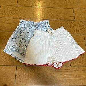 Zara baby kids デニムショートパンツ 2点セット 86 