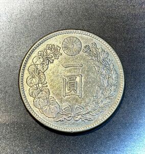 1円～☆古銭 一圓銀貨 明治37年 26.9g 1円銀貨 一円銀貨 明治三十七年★(管)同梱不可/自己紹介文必読