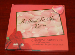 Ａ　ＳＯＮＧ　ＦＯＲ　ＹＯＵ　ＫＡＲＥＮのＳＡＣＤ盤です。jeremy monterioとゲストのジェシンタがすばらしい。