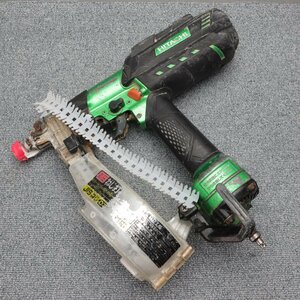 【工具等】HITACHI（日立工機）　41mm 高圧ねじ打機 WF4H3　中古品