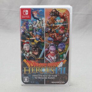 【その他】Nintendo Switch　DRAGON QUEST HEROES ドラゴンクエストヒーローズ Ⅰ.Ⅱ ソフト　中古品