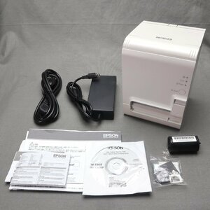 【電化】EPSON（エプソン）　レシートプリンター TM-T90Ⅱ M313B　美品