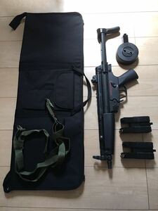 東京マルイ MP5A5 HC 240連 ドラムマガジン ガンケース スリング 検 M4 AK47 M14 89式 P90 SIG HK417 SCAR M40A5