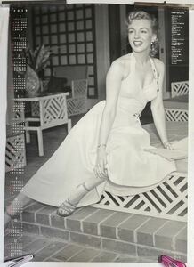 当時物 2000年 三和ホールディングス Marilyn Monroe マリリンモンロー カレンダー ポスター マリリン・モンロー ポスターカレンダー 