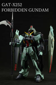 FULL MECHANICS 1/100 FORBIDDEN GUNDAM 全塗装・完成品　フォビドゥンガンダム　SEED