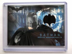 2005 Topps BATMAN BEGINS Batman Bigi nz costume card Batman's Cape movie actual use costume card Relic